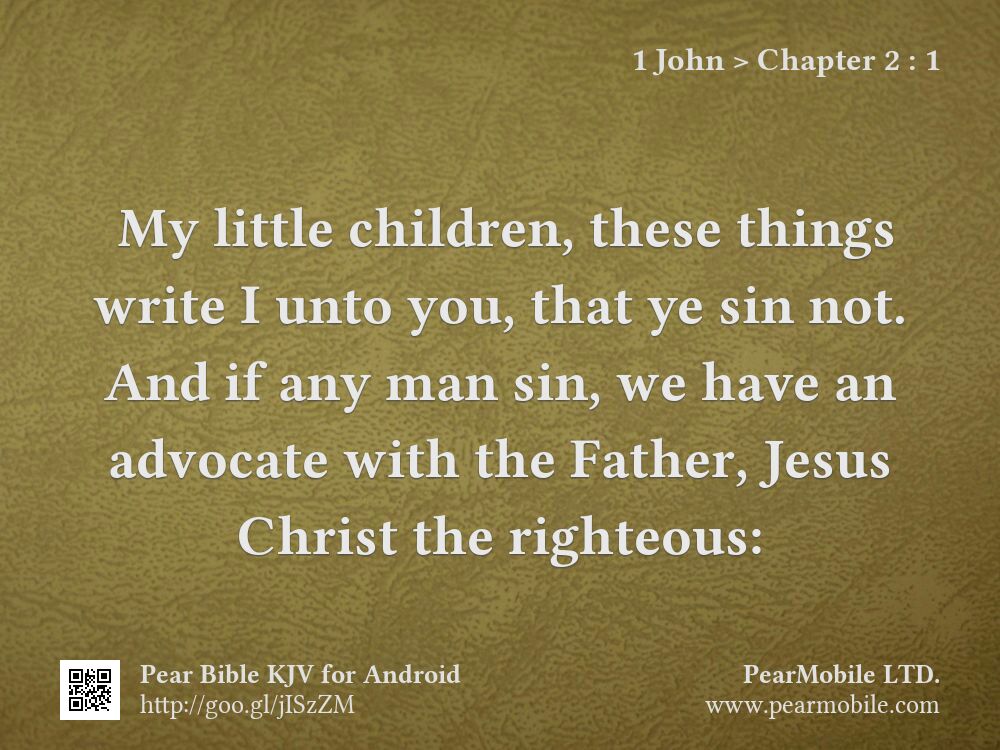 1 John, Chapter 2:1